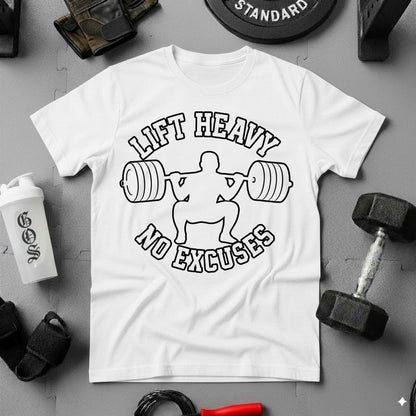 LIFT HEAVY NO EXCUSES MONO