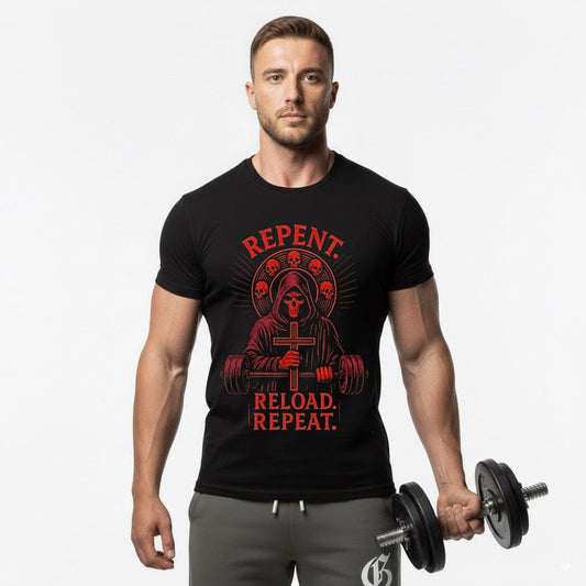 Repent. Reload. Repeat.